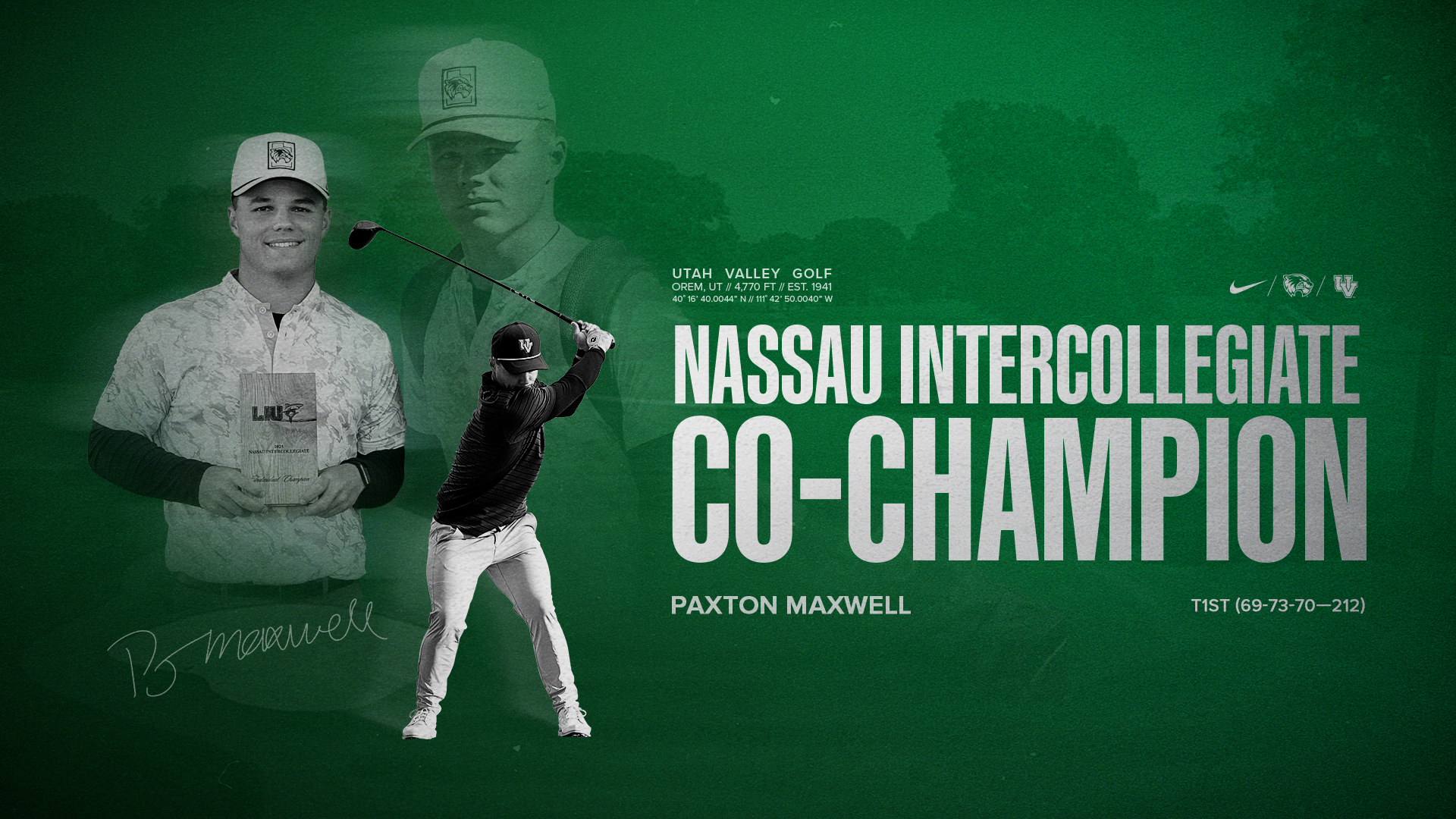 Paxton Maxwell Nassau Champ