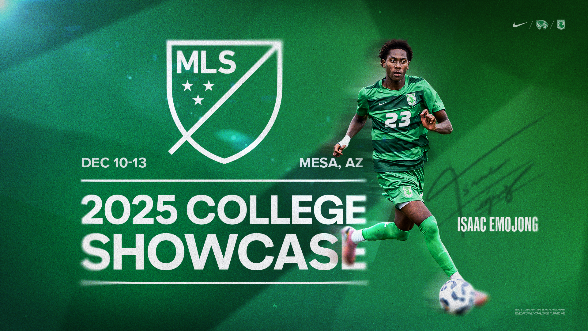 Isaac Emojong MLS Showcase