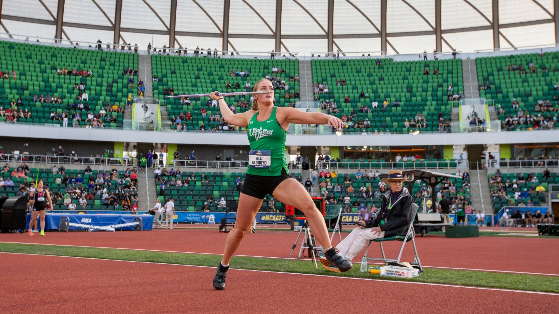 Kelsi Oldroyd at the NCAA Championships