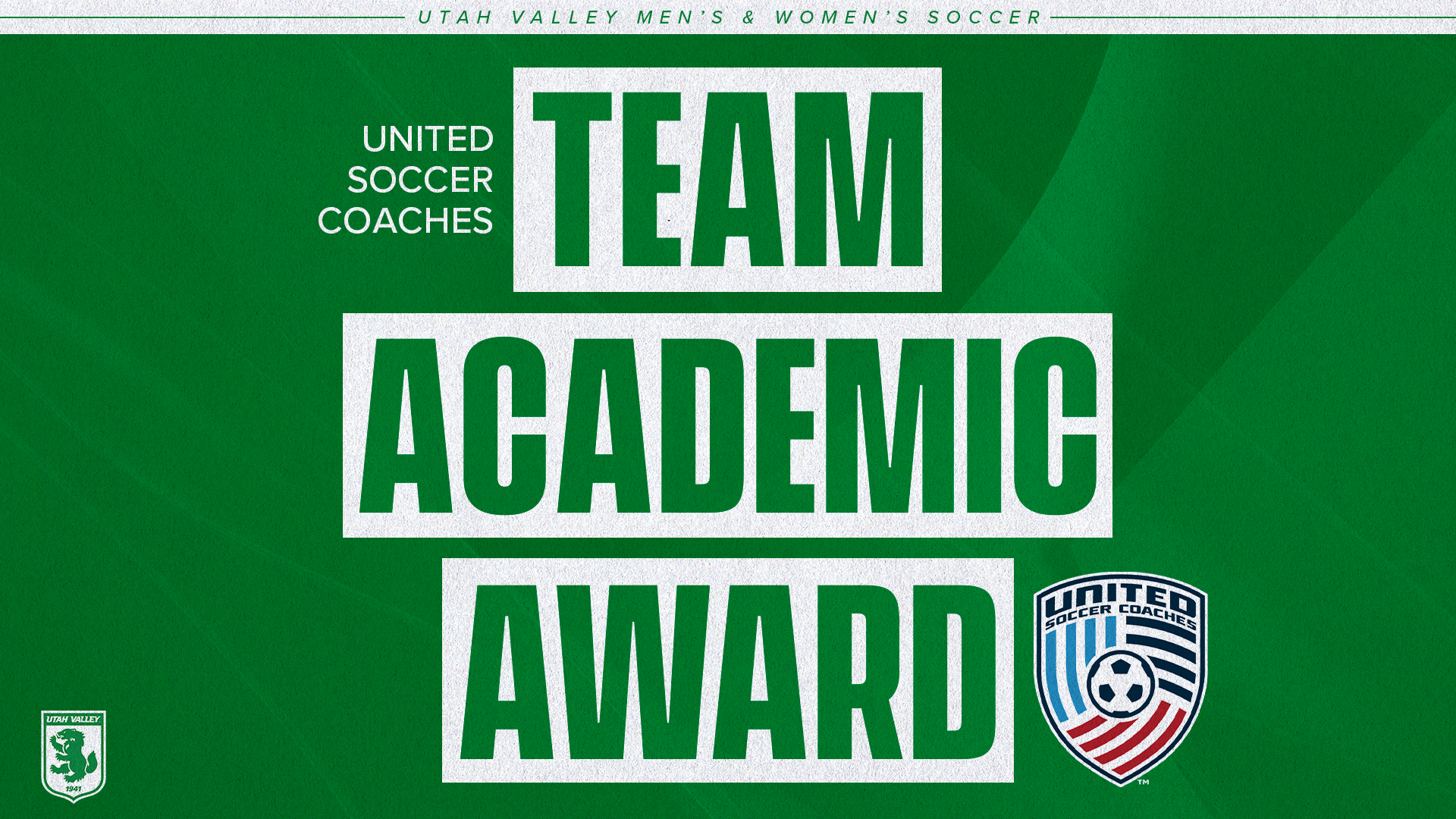 MSOC/WSOC team academic award