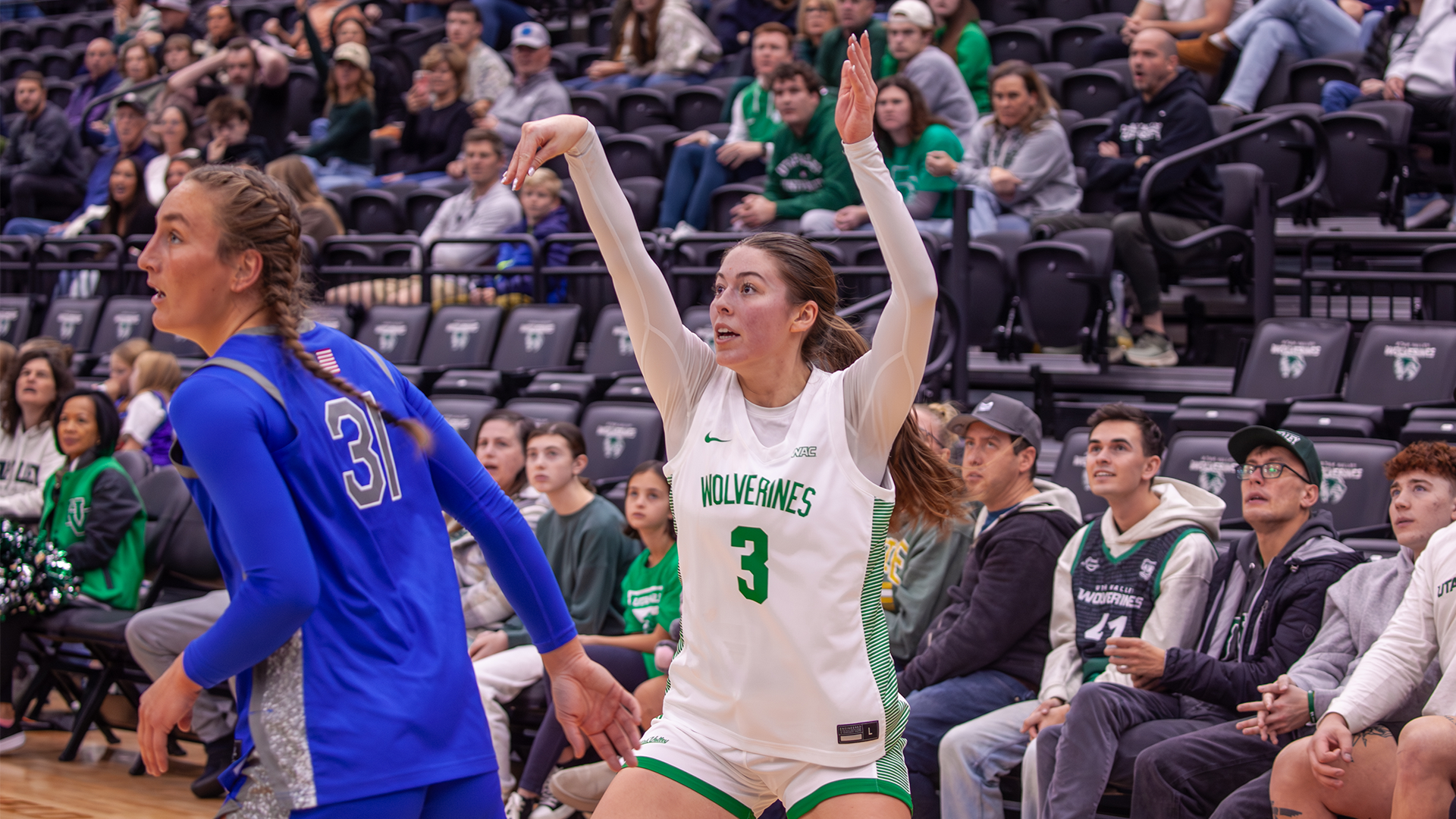 Amanda Barcello for 3 against Air Force