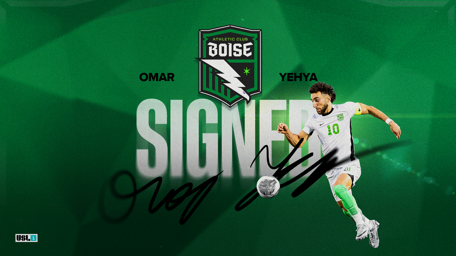 Omar Yehya AC Boise Signed
