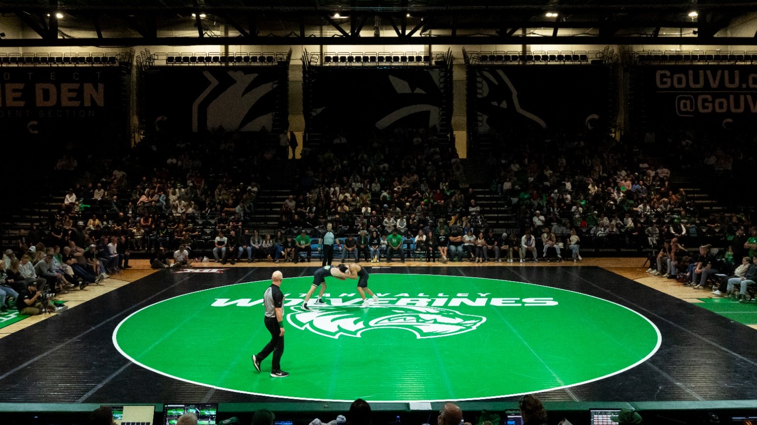 UVU wrestling vs Stanford