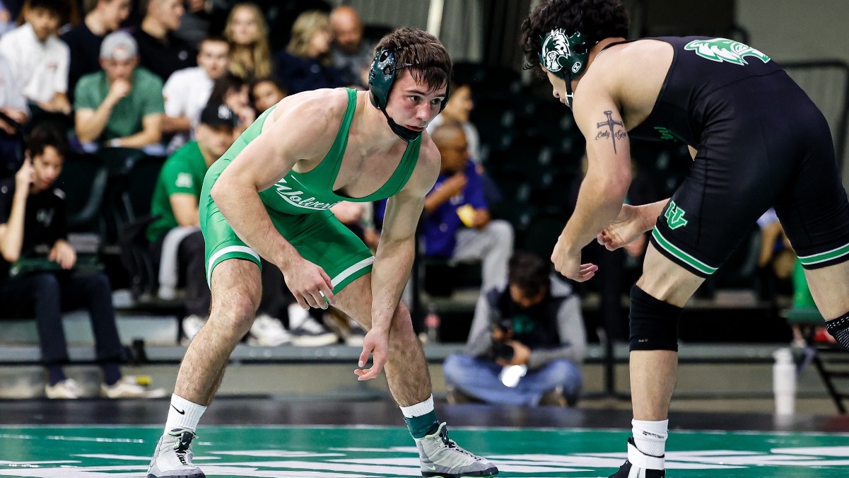 Jake Castagneto at the UVU Wrestle Offs