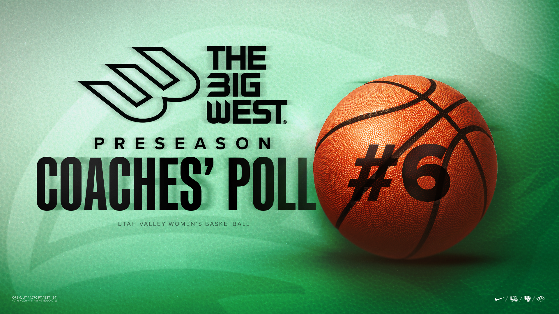 Utah Valley Women's Basketball Picked Sixth