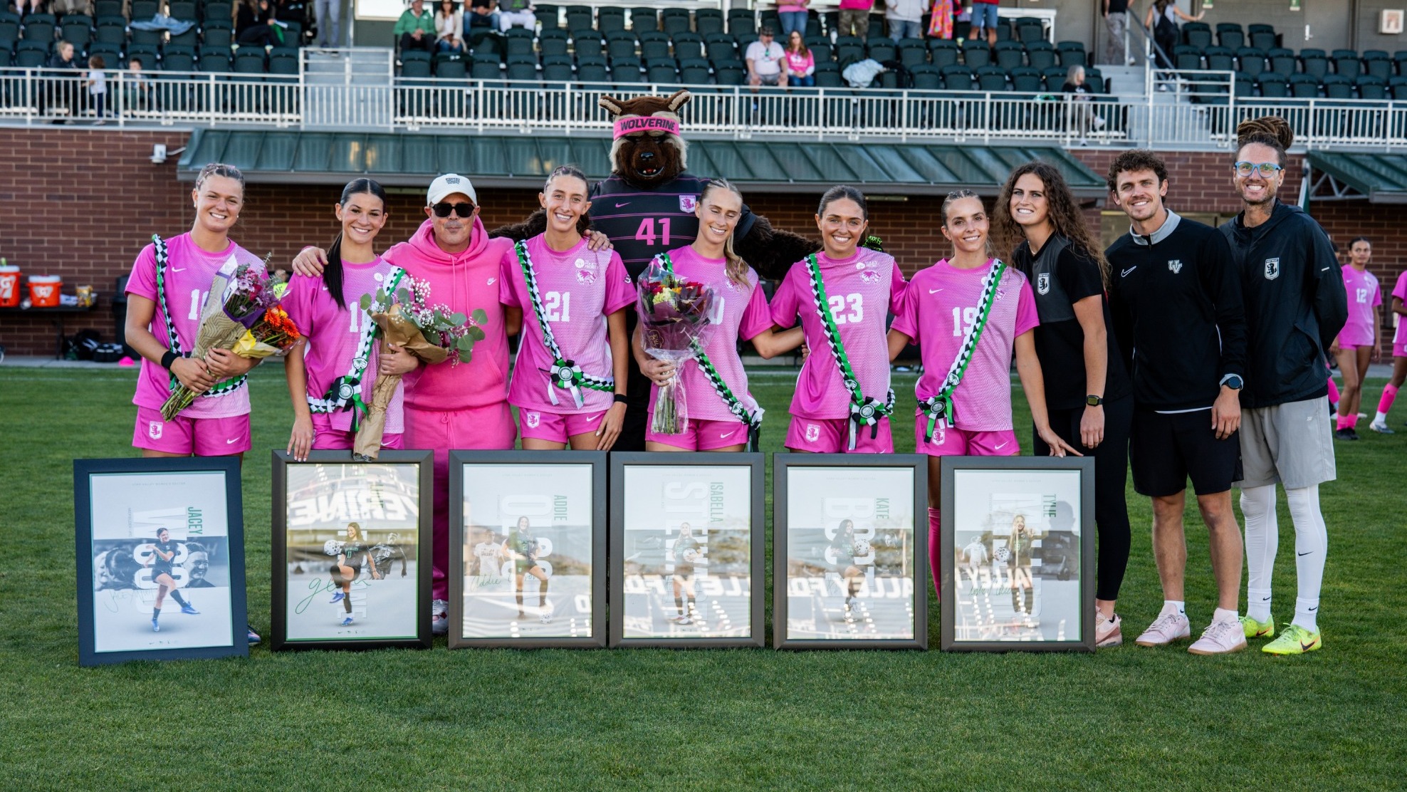 Women's Soccer Senior Night photo