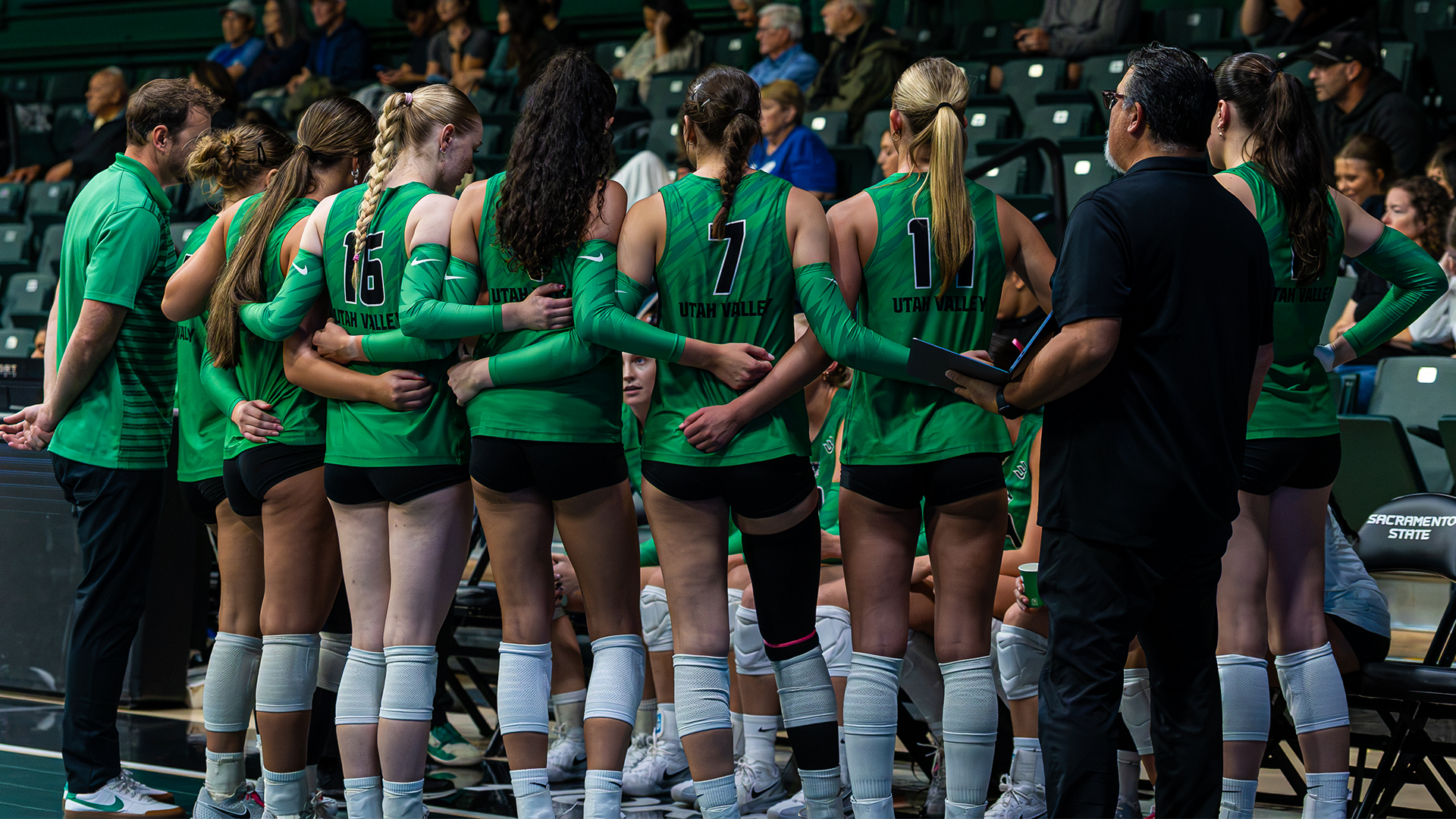 UVU Timeout Huddle vs. Sacramento State