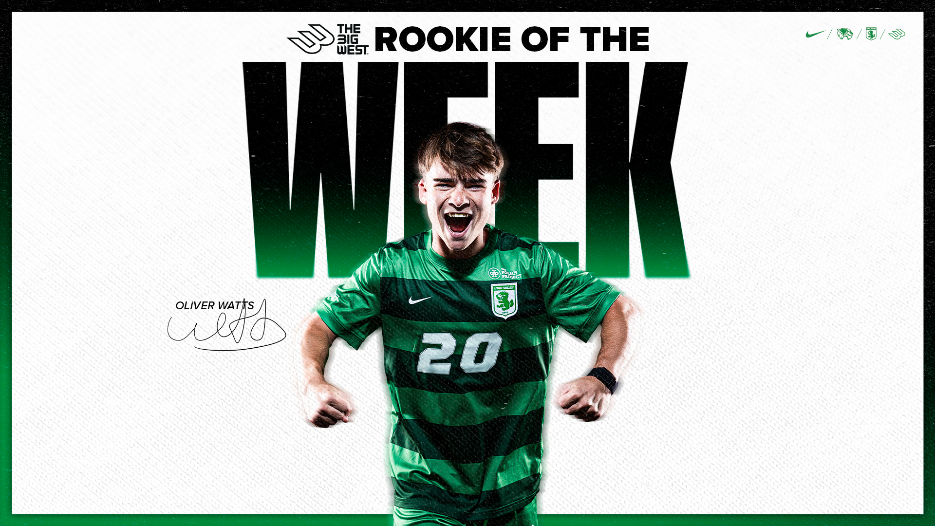 Oliver Watts Big West Rookie of the Week