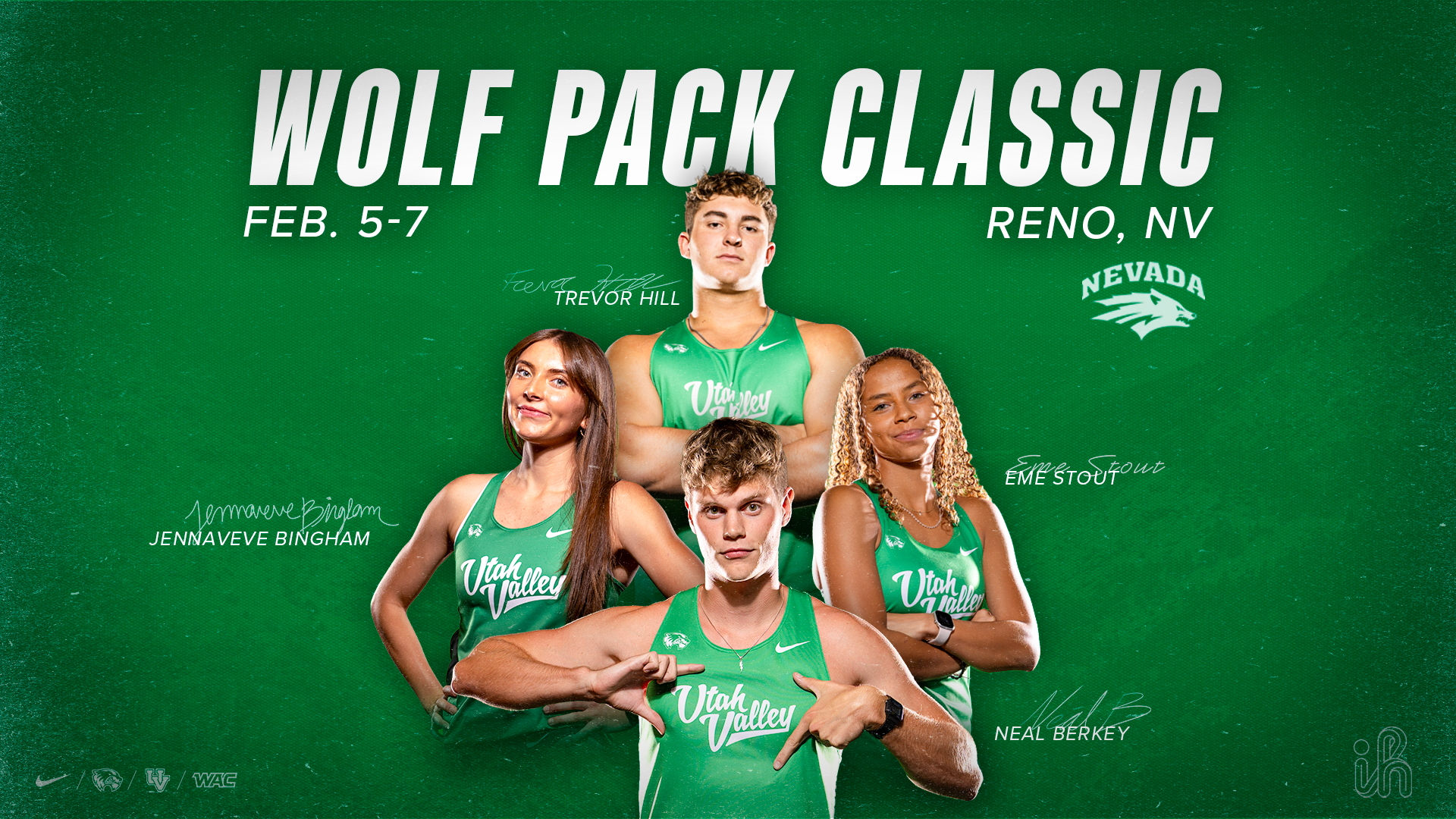 UVU T&F at the Wolf Pack Classic
