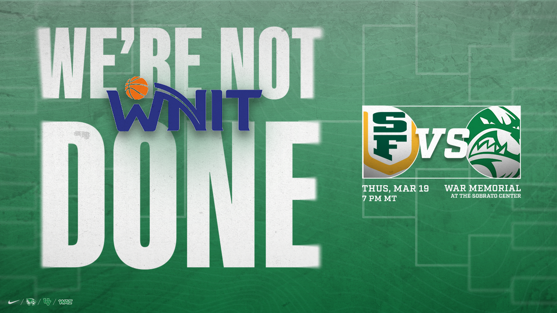 WNIT Opening Round Matchup