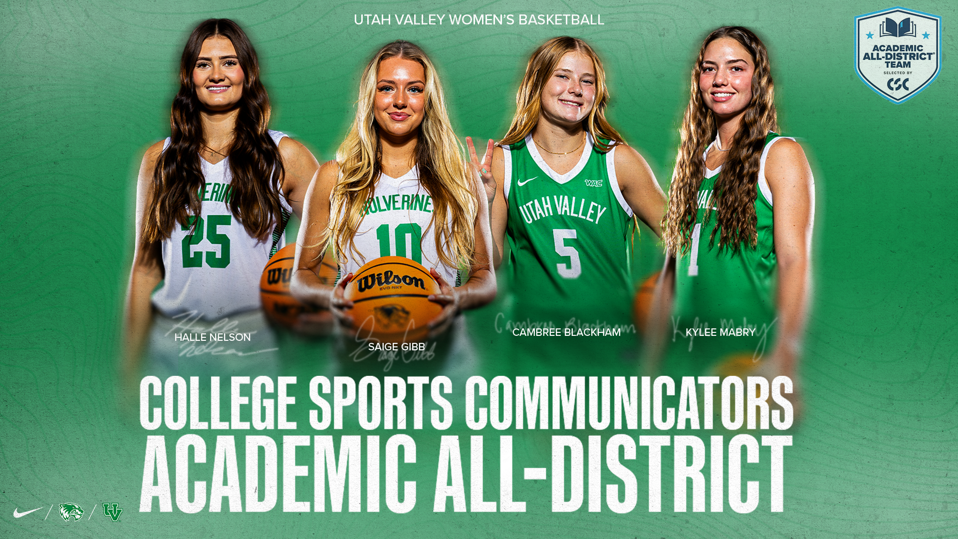 UVU Academic All-District 