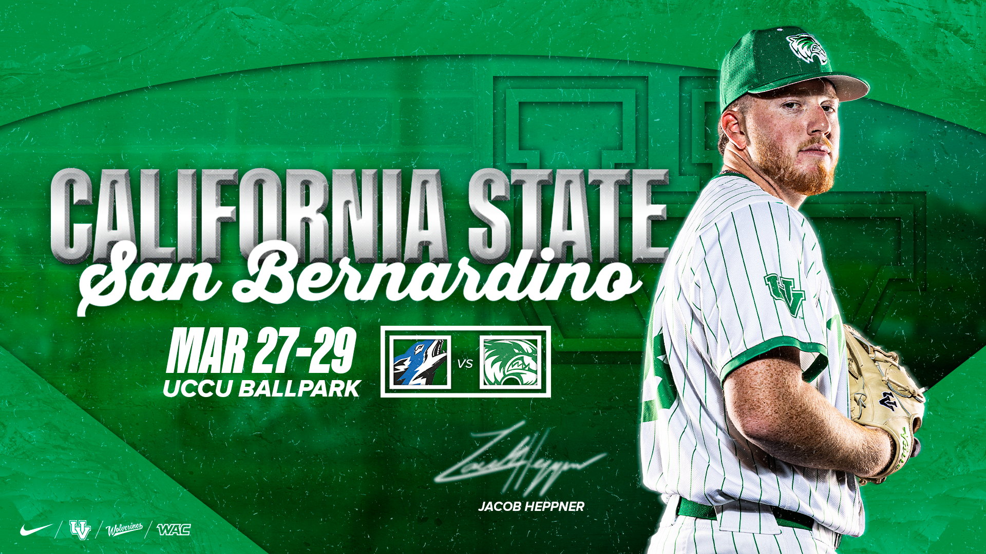 Utah Valley Baseball vs. San Bernardino