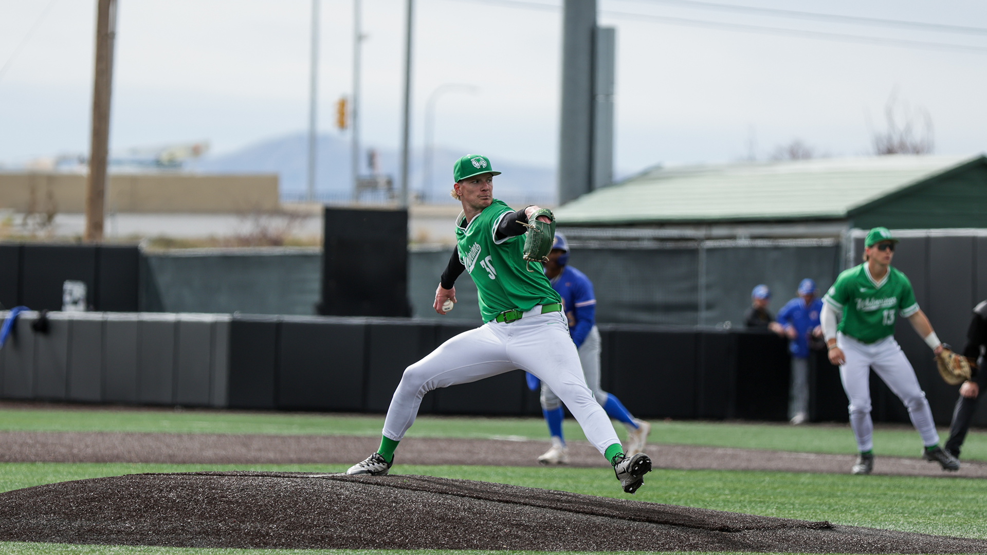 Quinn Holt pitches vs. UC Riverside