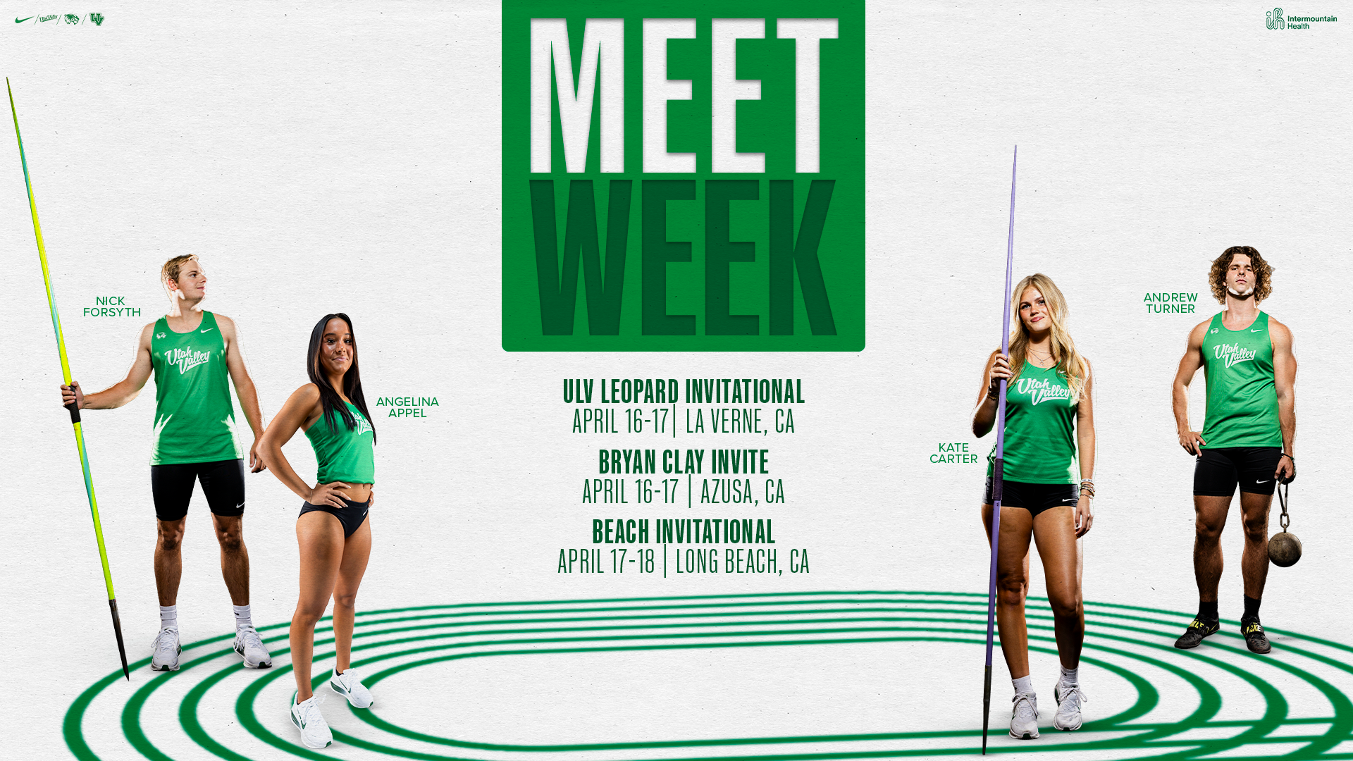 April 16-18 meets