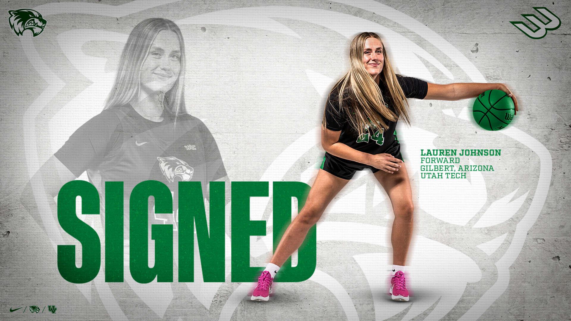 Lauren Johnson Signed Graphic