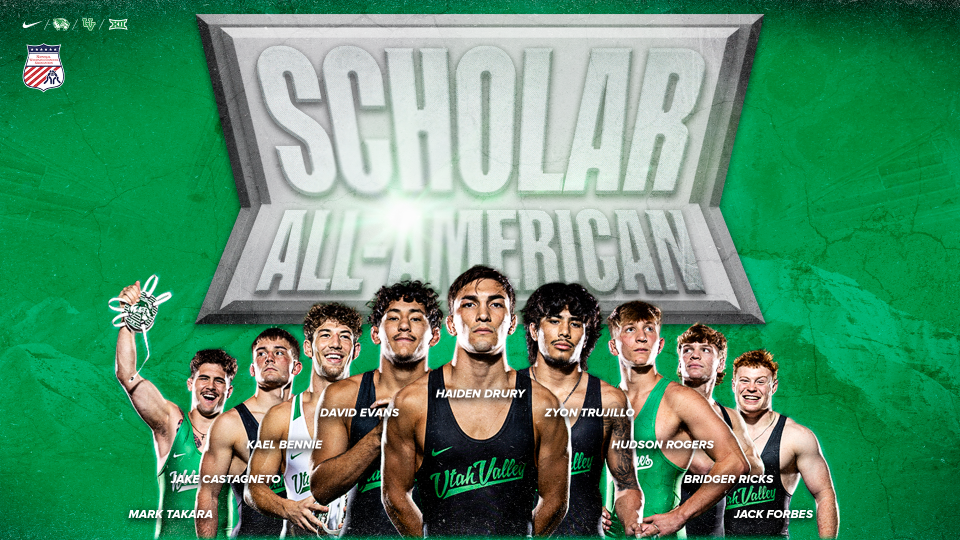 Updated NWCA Scholar  All-American graphic 2026