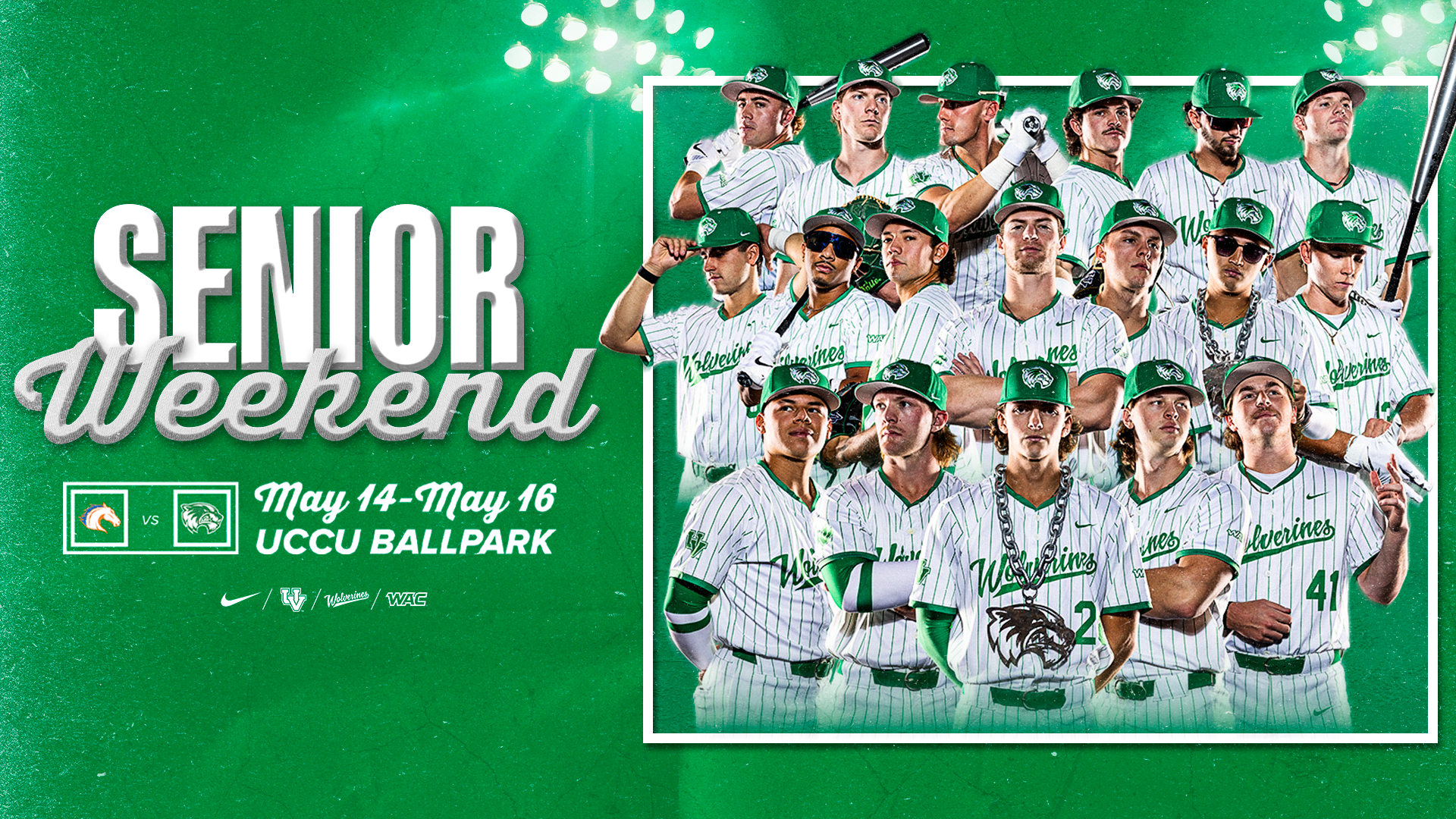 UVU Baseball Senior Weekend