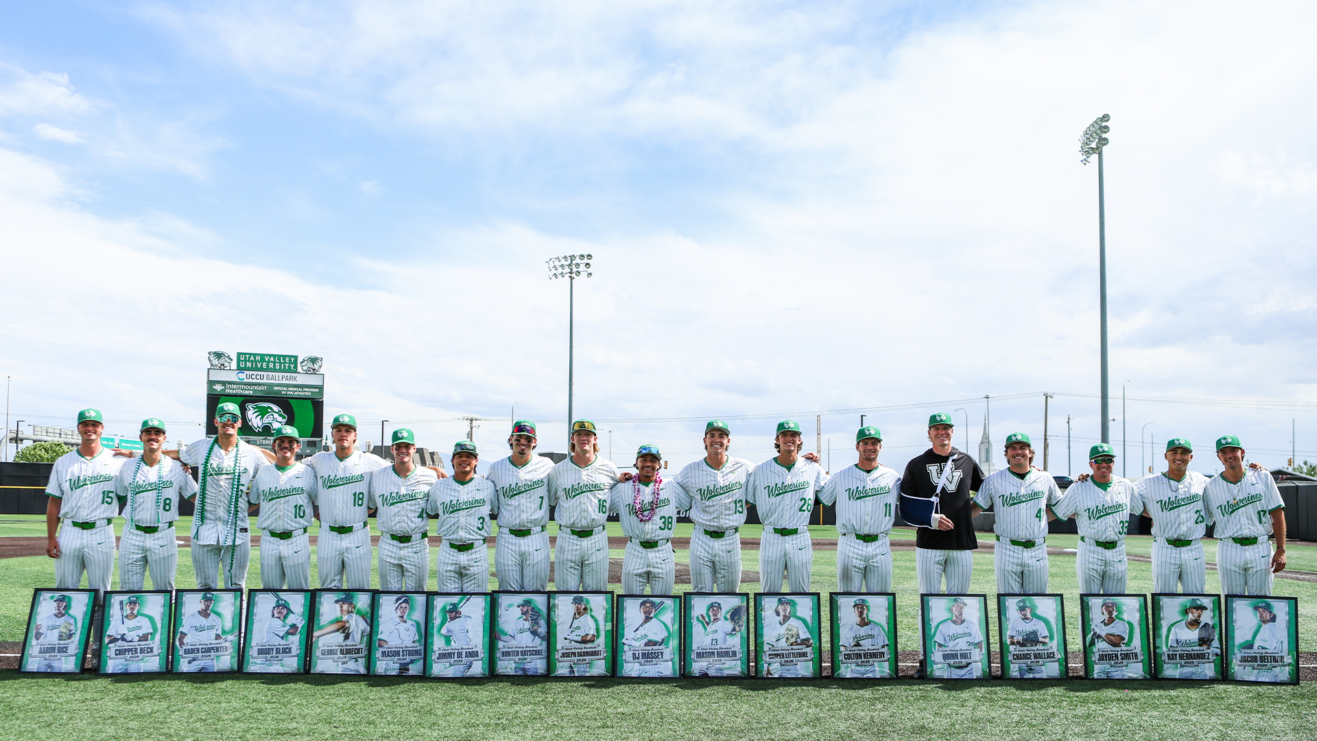 UVU Seniors on Senior Day