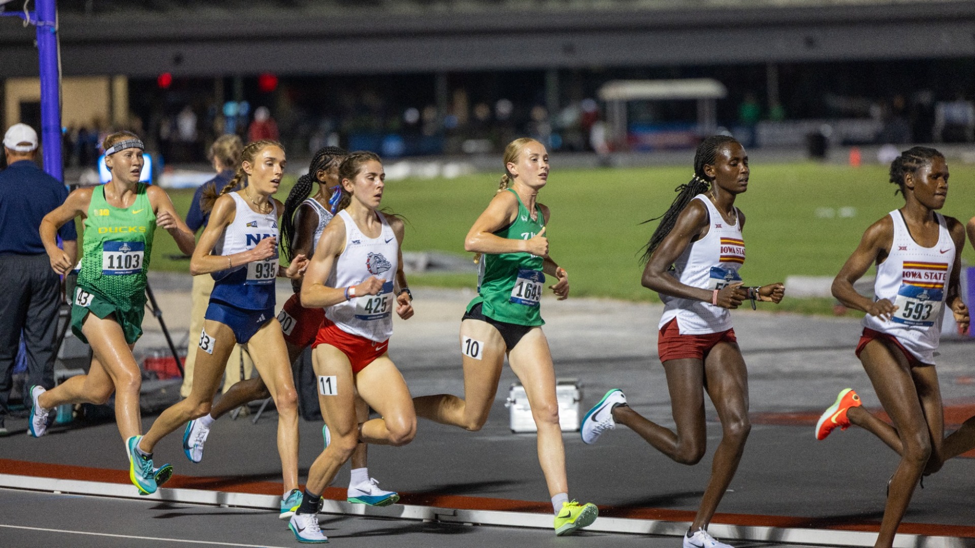 Morgan Nokes runs the 10k