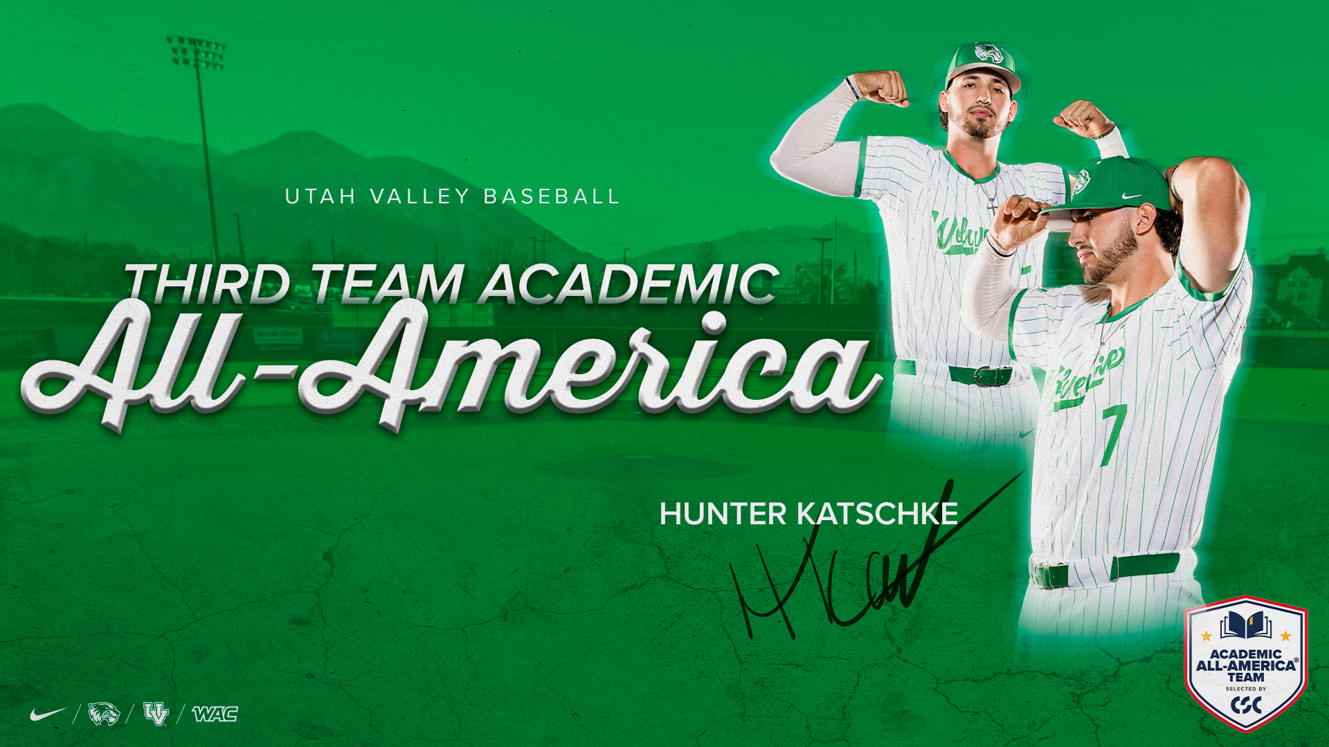 Hunter Katschke CSC Third Team All-America