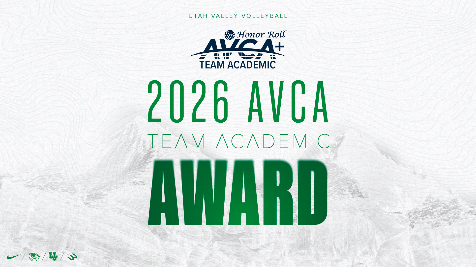 AVCA Team Academic Award Volleyball