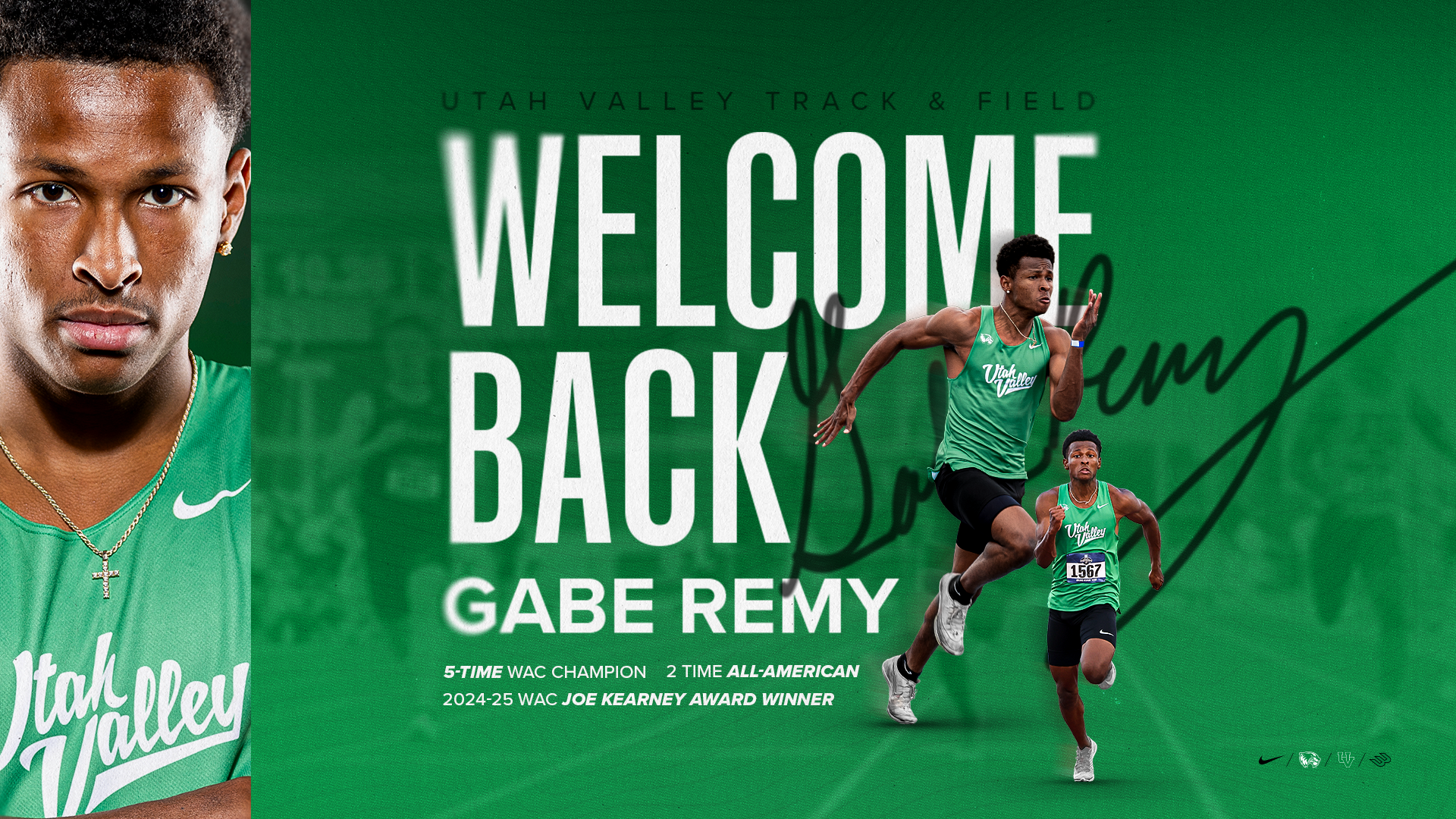 Welcome back Gabe Remy
