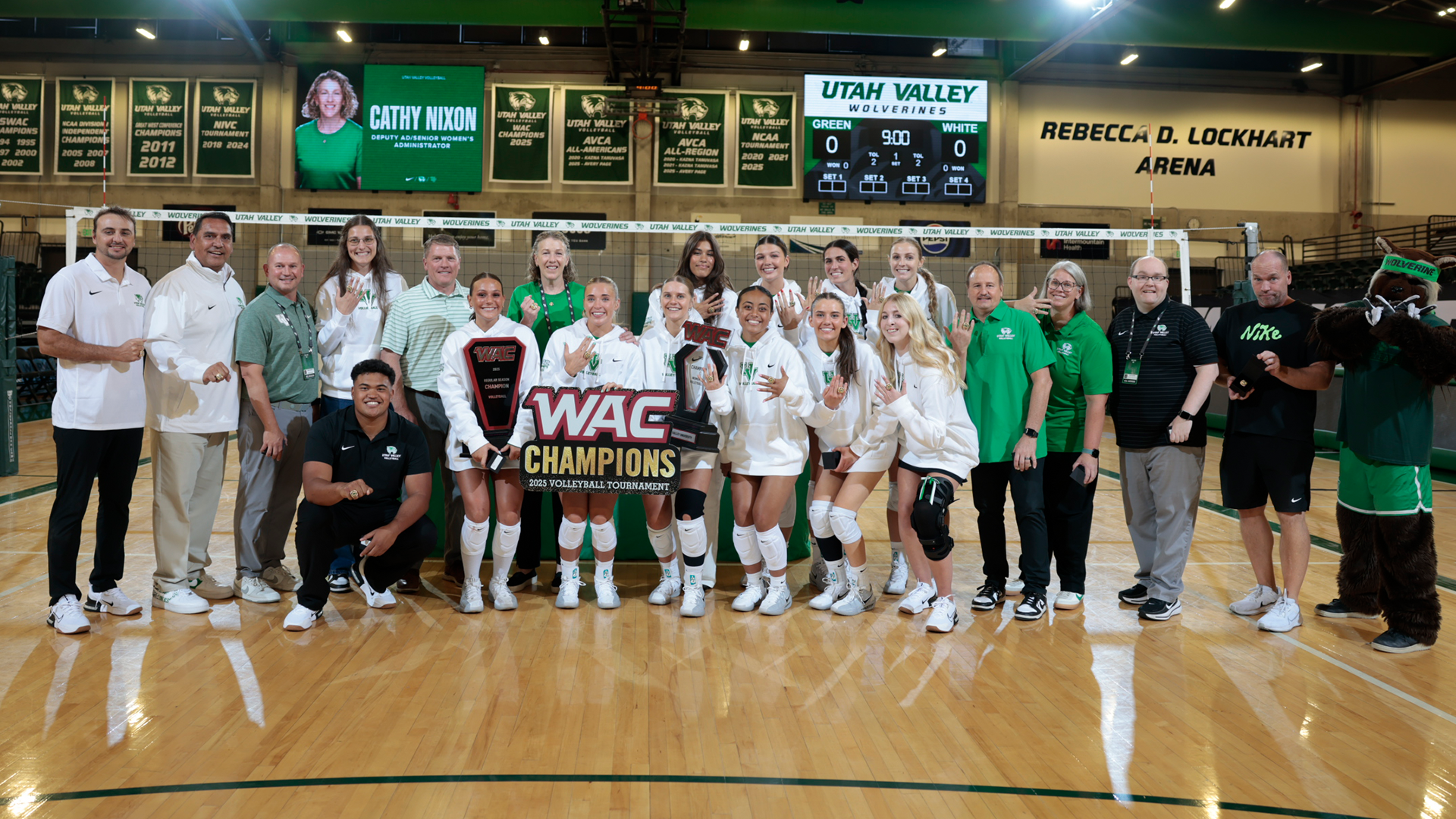 2025 WAC Championship Ring Cereomony