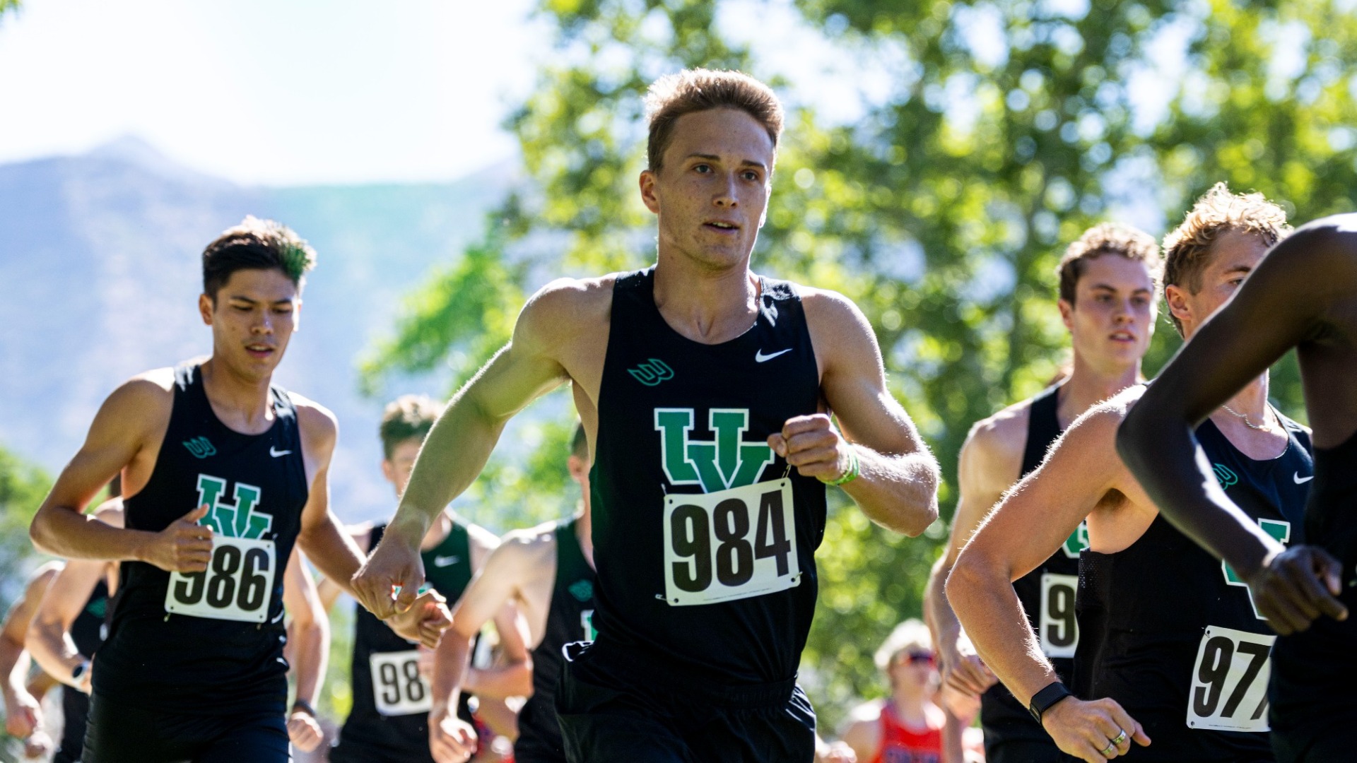 Wyatt Mortenson at the UVU Invite