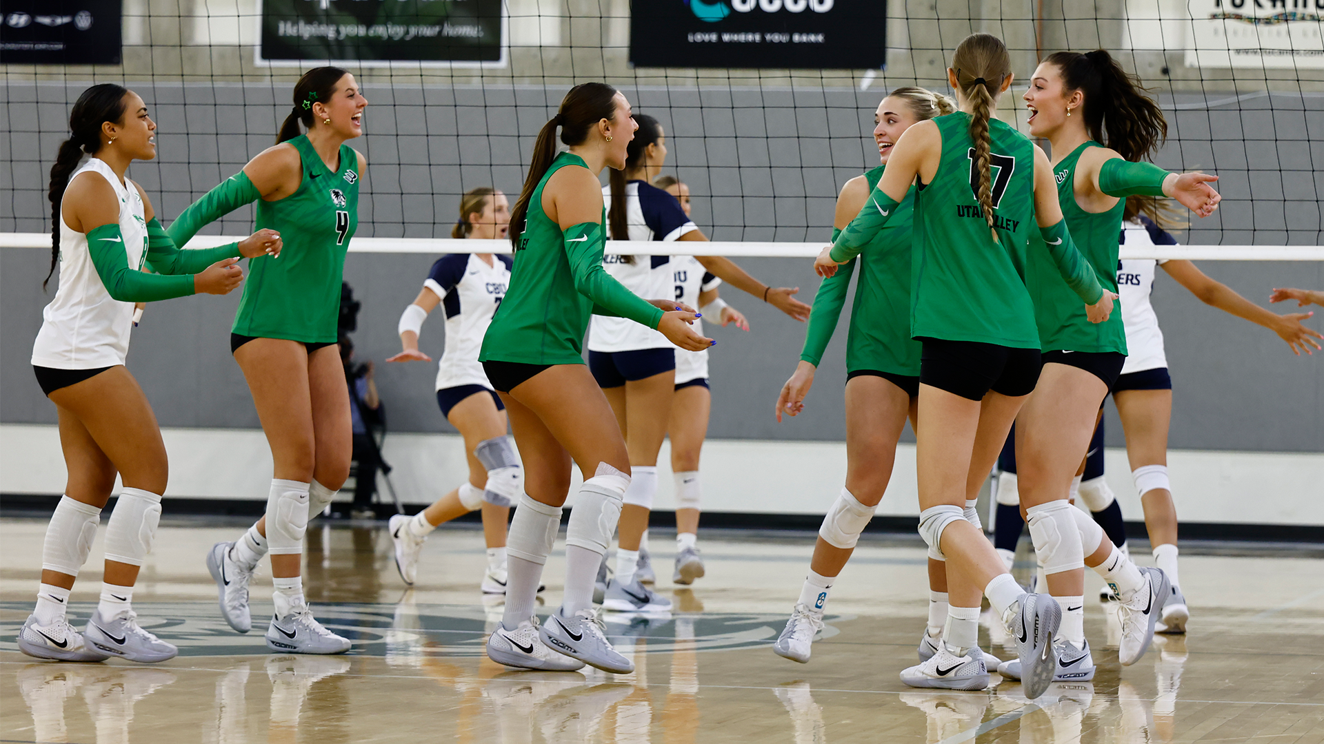 Utah Valley celebration against California Baptist