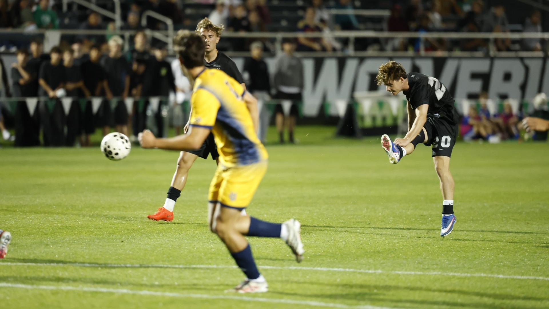 Oliver Watts scores his goal vs UC Irvine