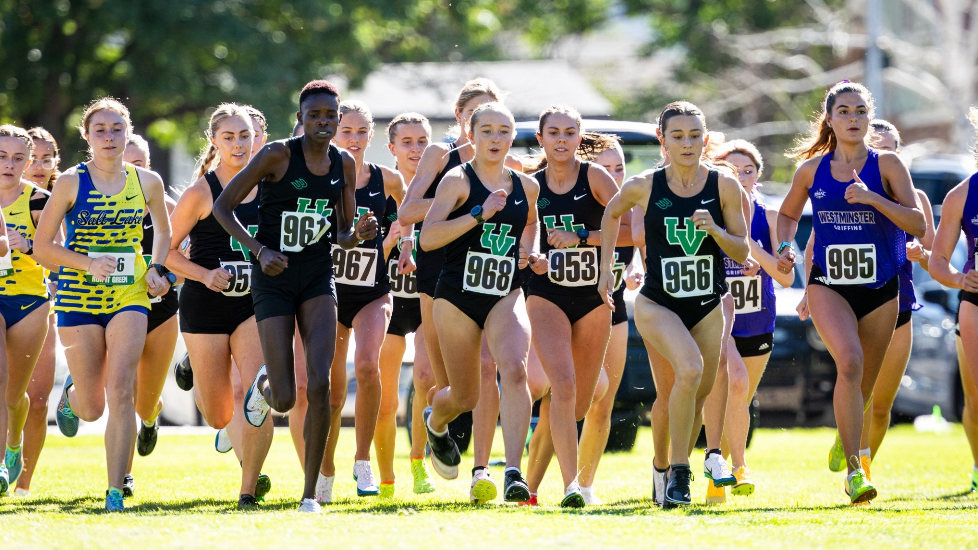 Women's XC starts the UVU Invitational at Scera Park