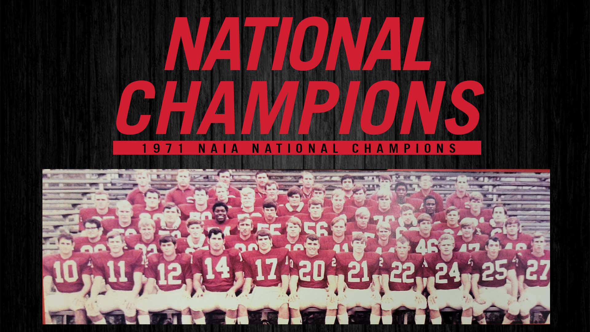 1971 Football Team to Be Inducted into the UWA Hall of Fame