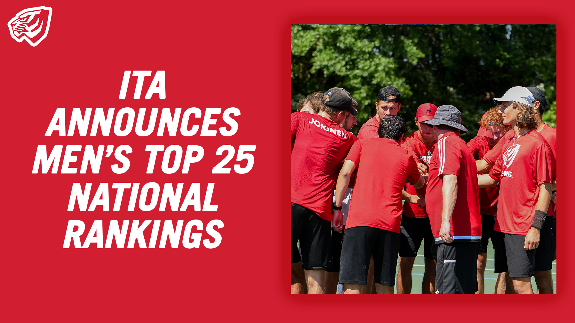 ITA Announced Men’s Top 25 National Rankings University of West