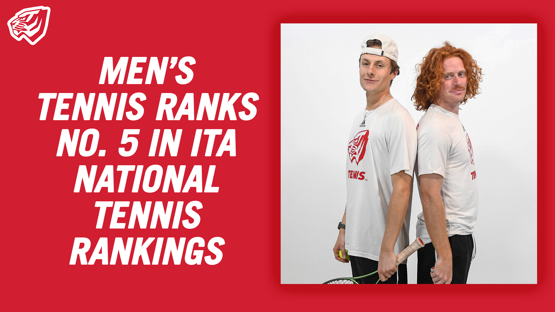 Men’s Tennis Ranks No. 5 in ITA National Tennis Rankings University