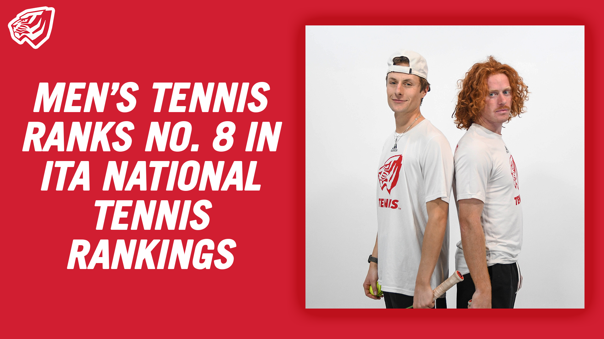 Men’s Tennis Ranks No. 8 in ITA National Tennis Rankings University