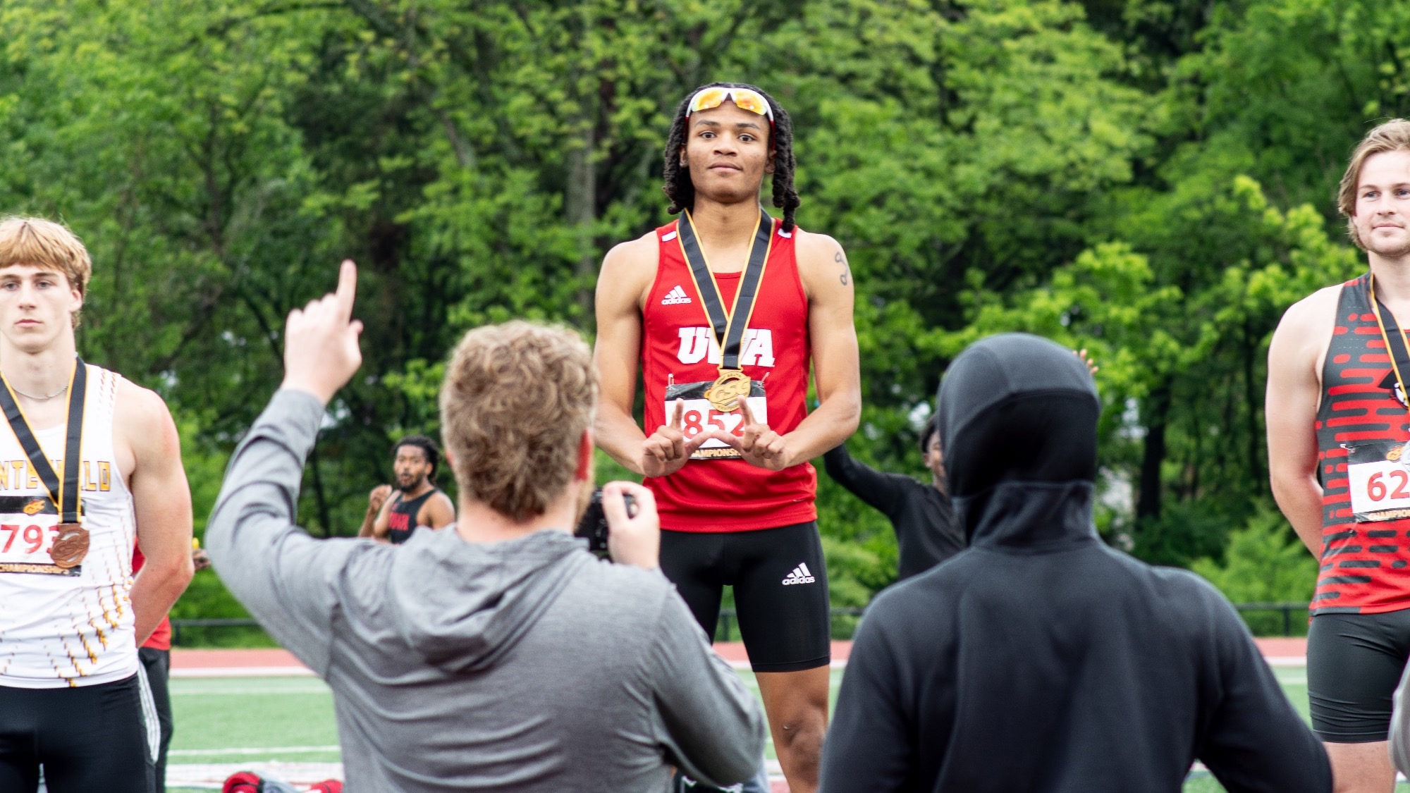 B.Harris 110M Hurdles Champion 