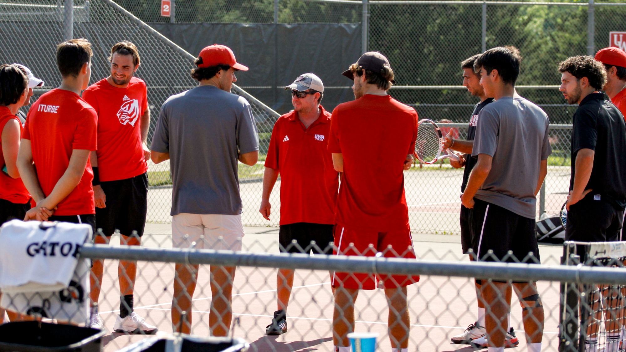 4/16/25 West Alabama Men’s Tennis vs Mississippi College (Senior Day)Photo by Trent Spruell