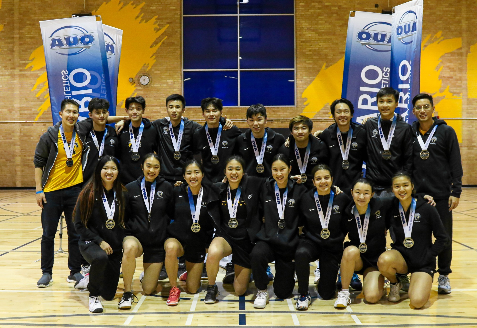 Waterloo Warriors Badminton - OUA Silver Medal (2023)