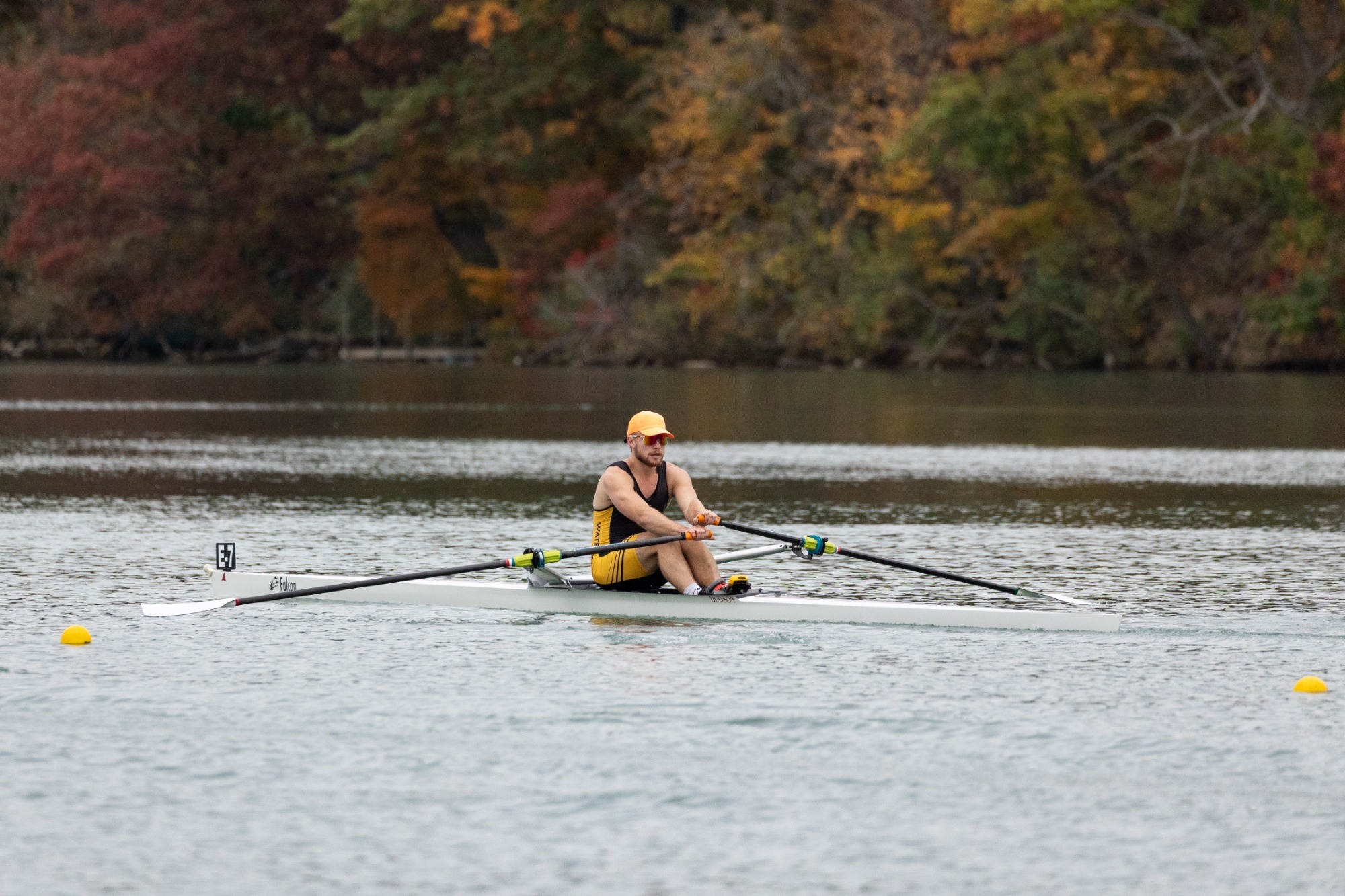 Warrior rowing at the 2024 OUA Championship