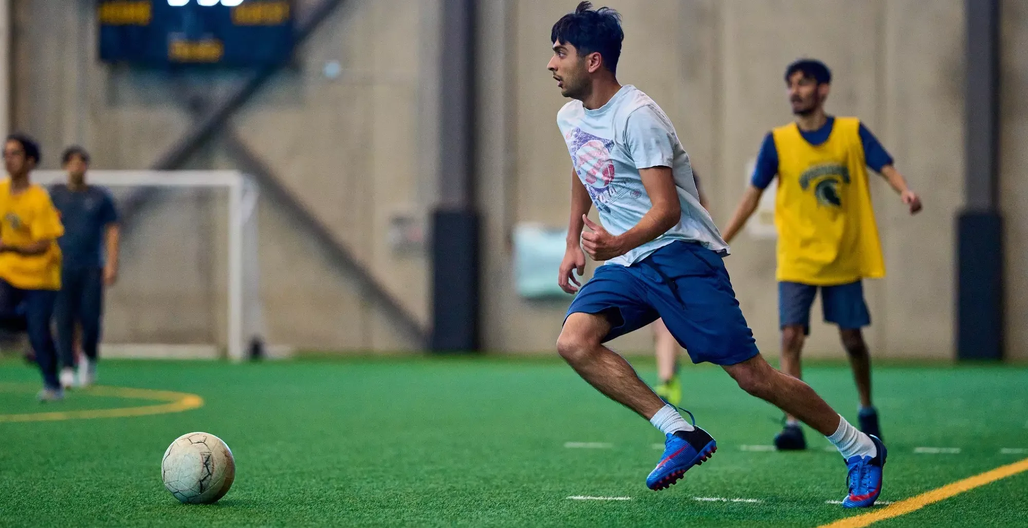 Oct 26, 2024; CIF; University of Waterloo; Waterloo, ON; Intramurals; Photo by Dan Inglis for Waterloo Warriors