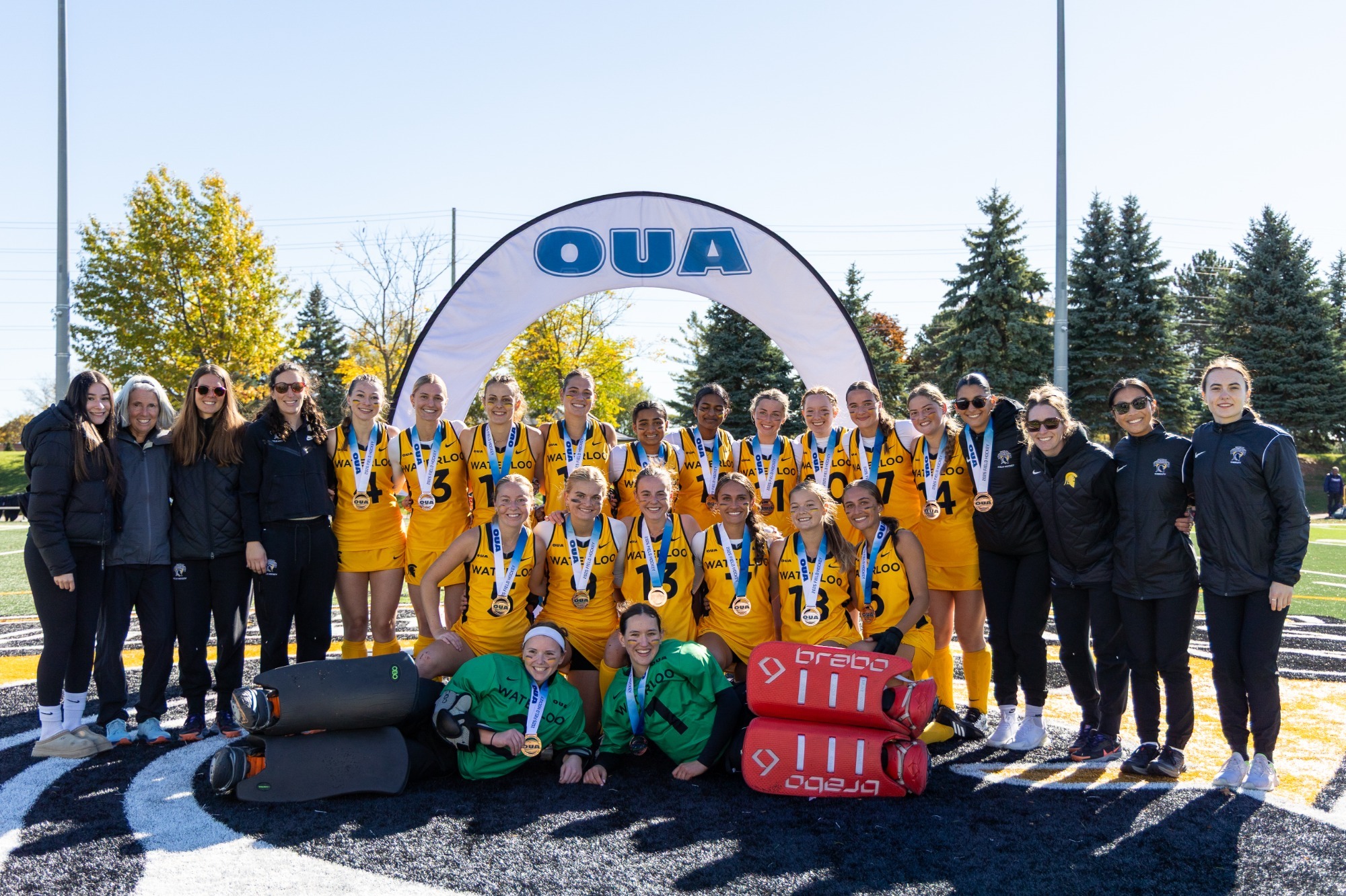 OUA Field Hockey Bronze Medal shot