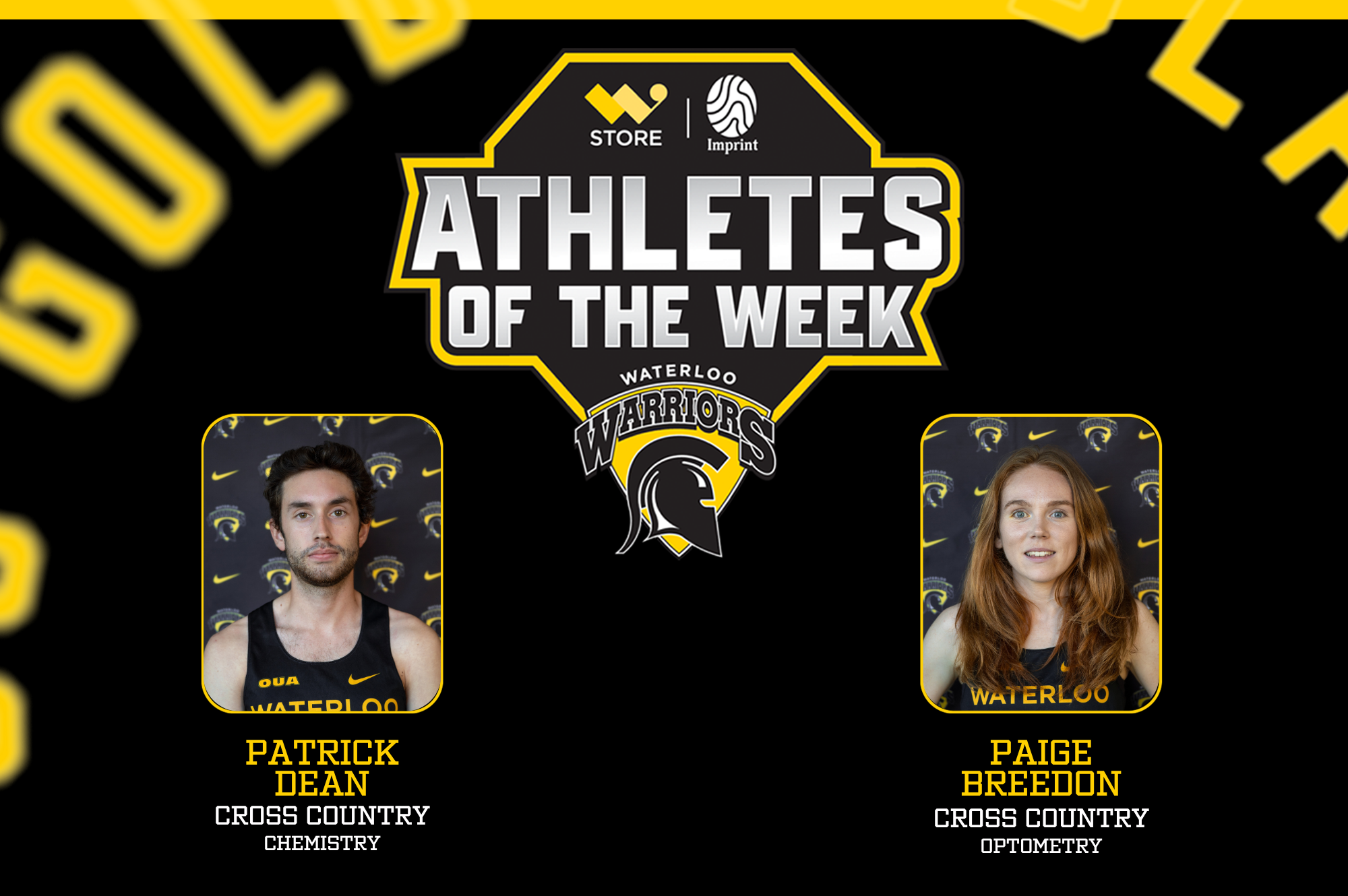 Athletes of the Week