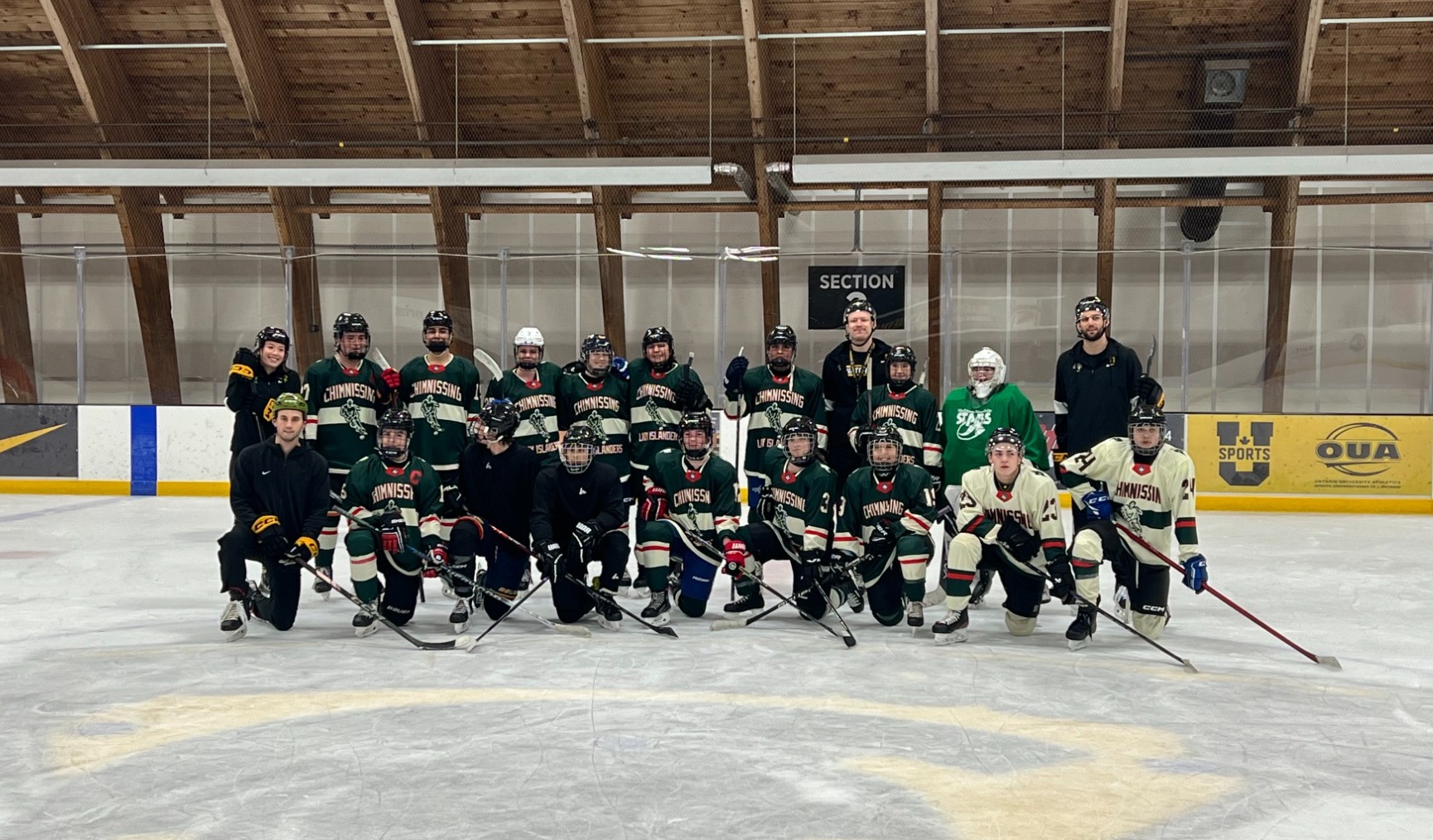 Chimnissing Minor Hockey Visit