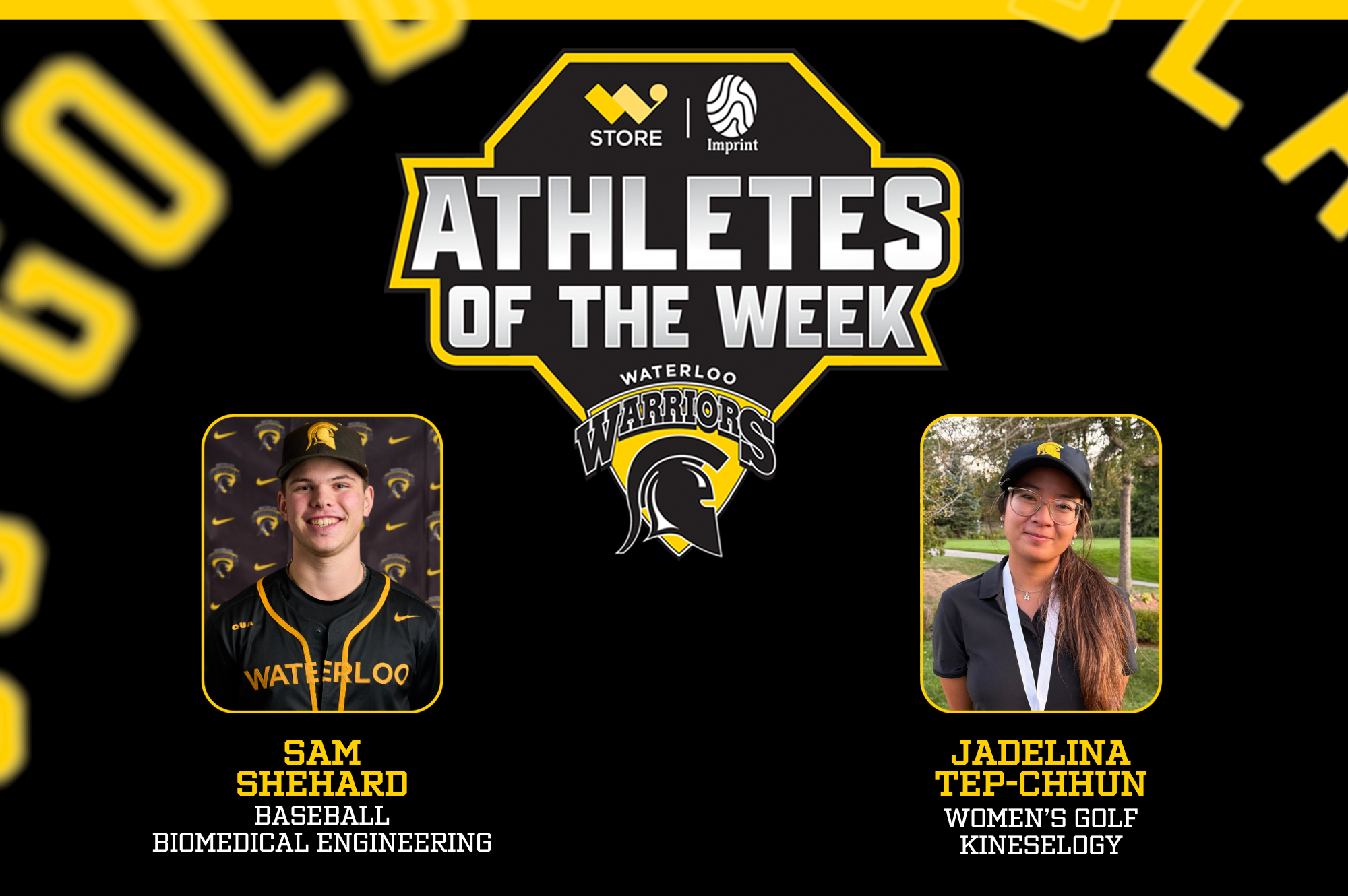 Athletes of the Week - Sep 15 (correct)