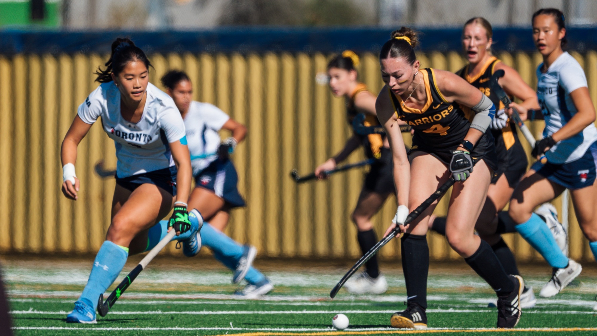 Tiffany Binle in the OUA semifinal vs Toronto