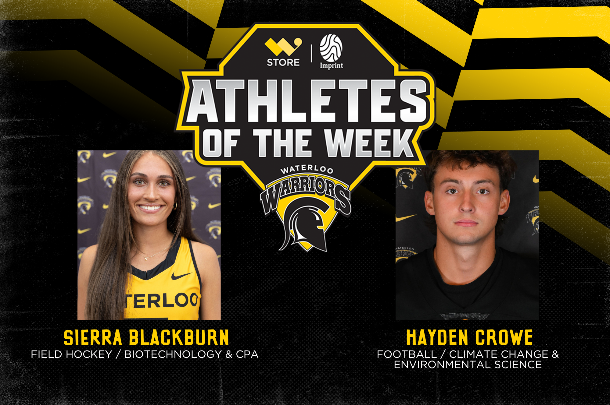 Athlete of the Week Banner Oct 5