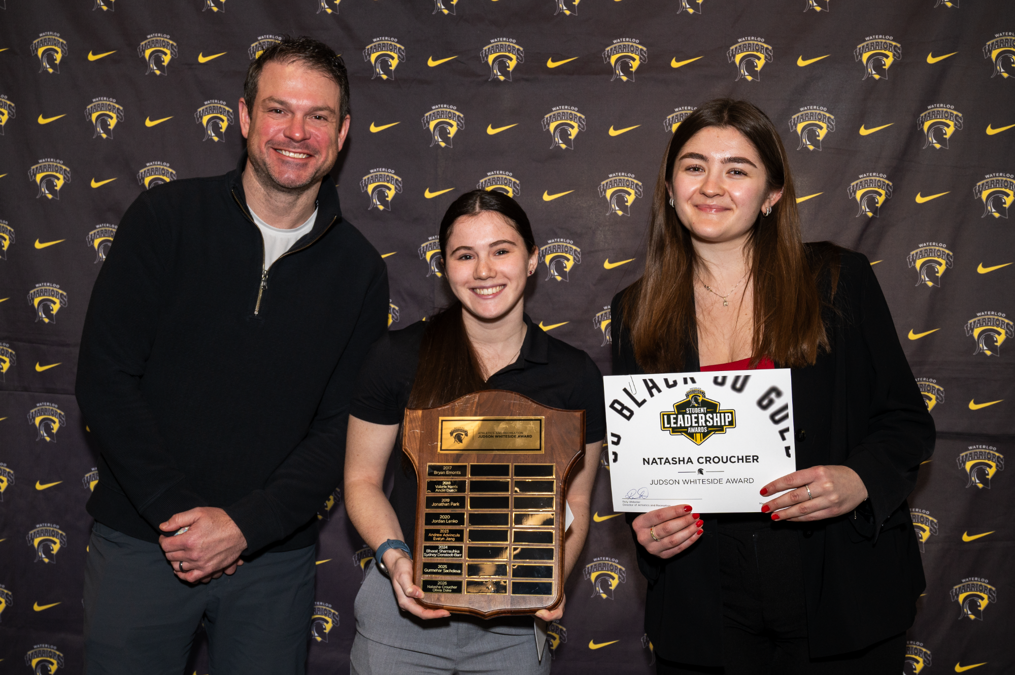 Judson Whiteside Award winners 2026