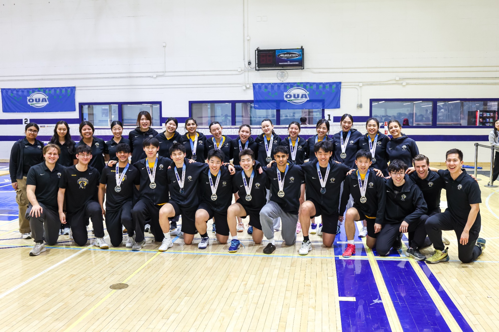 Badminton OUA silver medalists