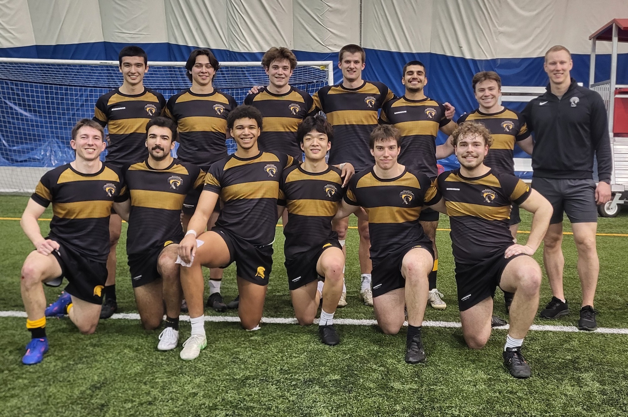 Men's Rugby second sevens win