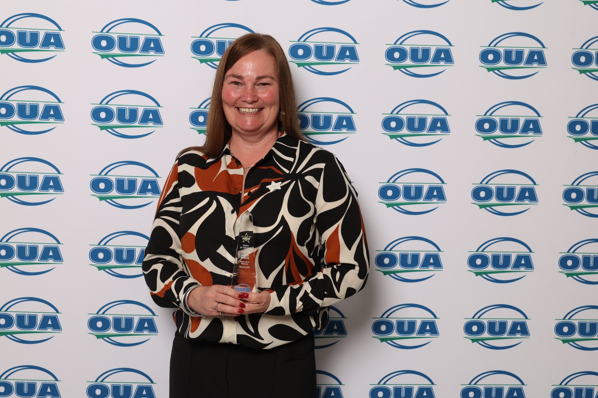 Carla Munch at the 2026 OUA Honour Awards